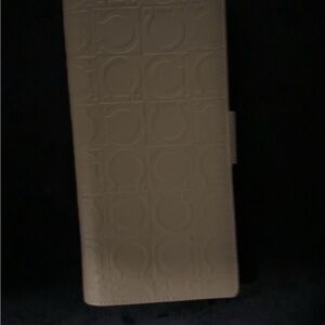 Embossed Tan Wallet